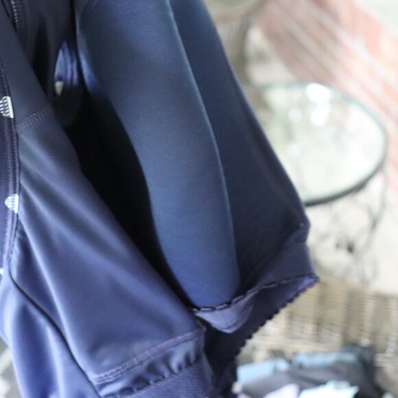 lands end swim top * loose * polka dot * navy / white * size 24W * euc - Picture 14 of 14